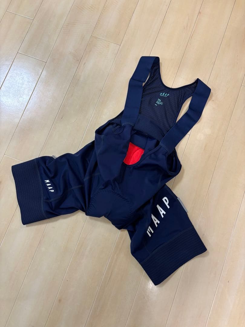  ネイビー ビブショーツ