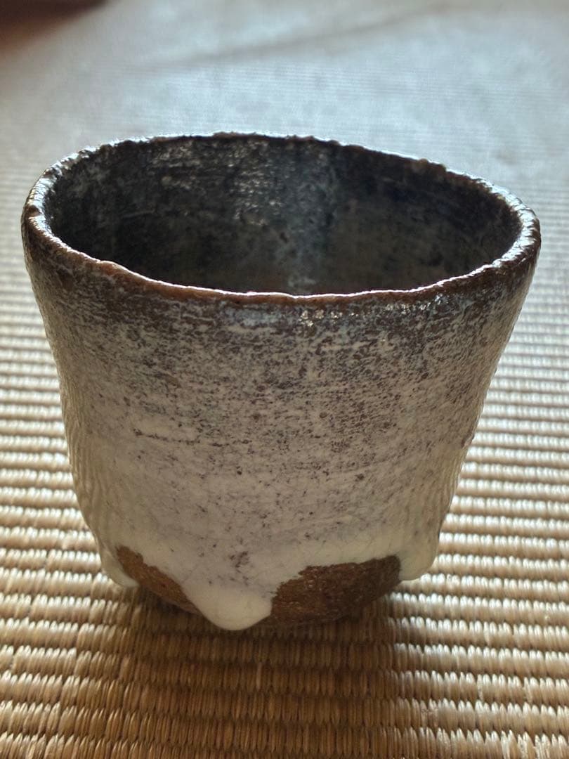 ハ*レ様 中川自然坊　斑唐津　ぐい呑み