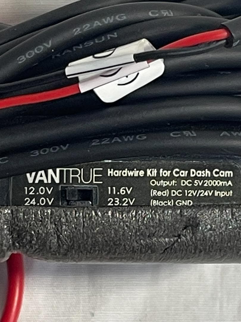 新品 VANTRUE N4 /GPSマウント+直結電源ケーブル中古/ドラレコ