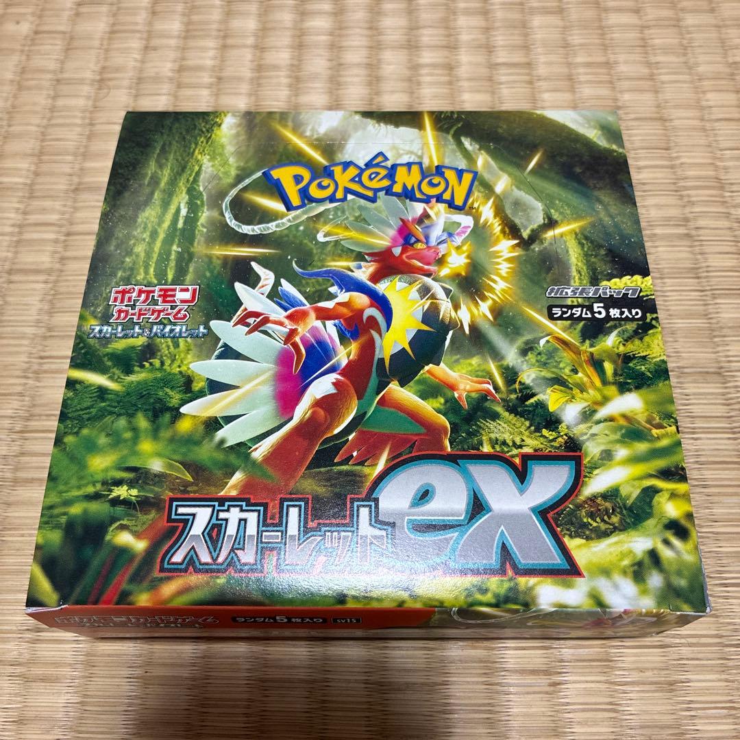 ジ*ン様 ポケモンカードゲーム スカーレットex BOX シュリンク無し