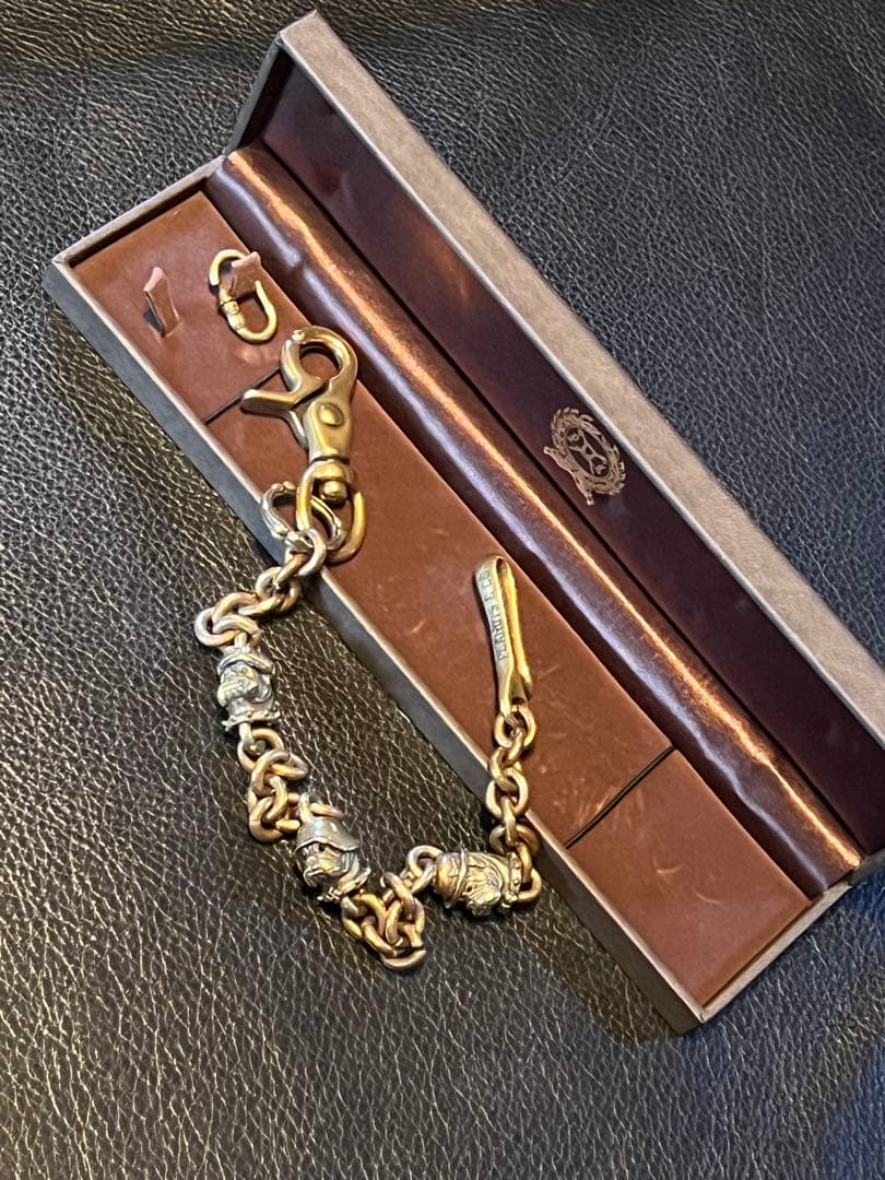 Peanuts&Co ピーナッツカンパニー　　　　　ブル　ウォレットチェーン