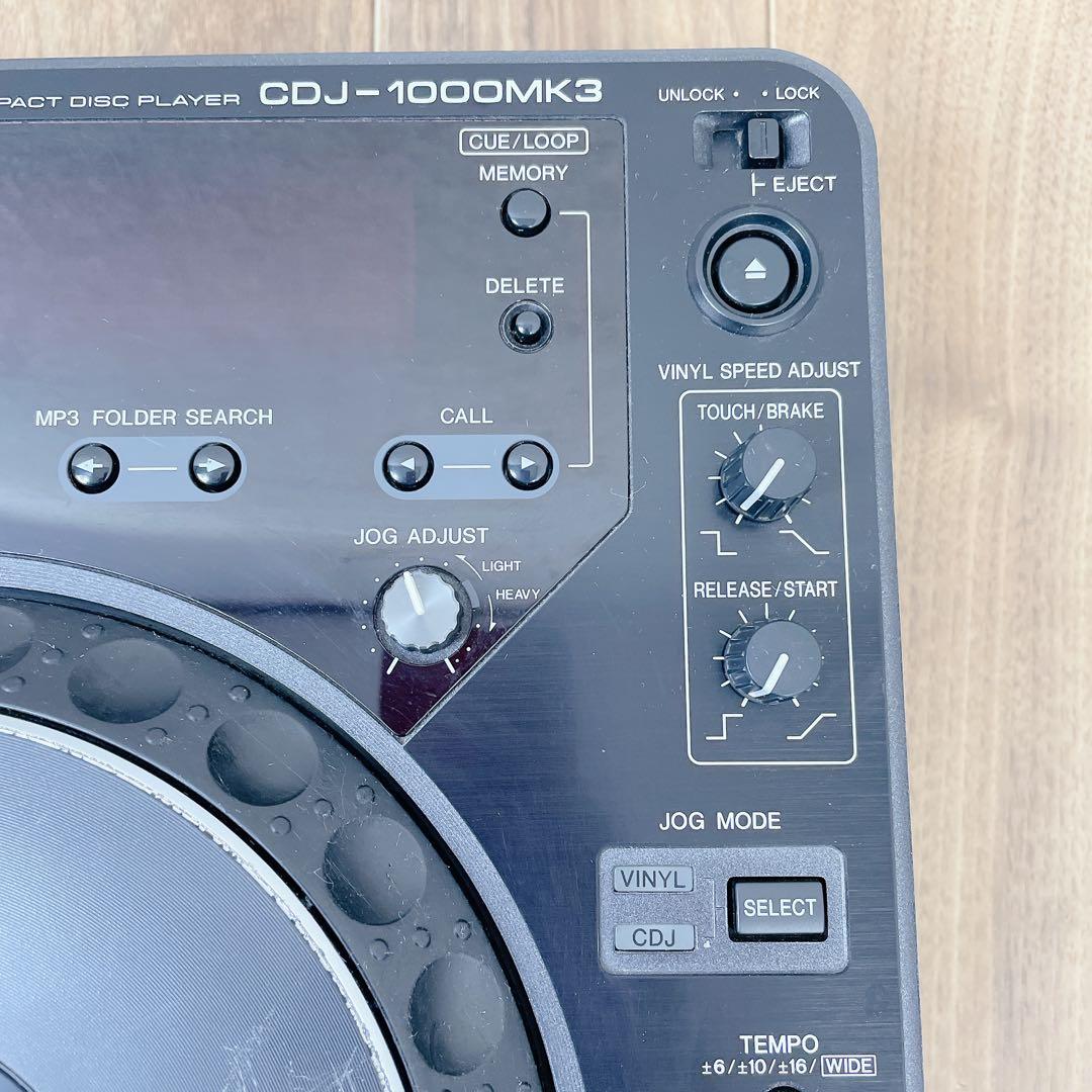 Pioneer CDJ-1000MK3 dj ターンテーブル cd プレイヤー