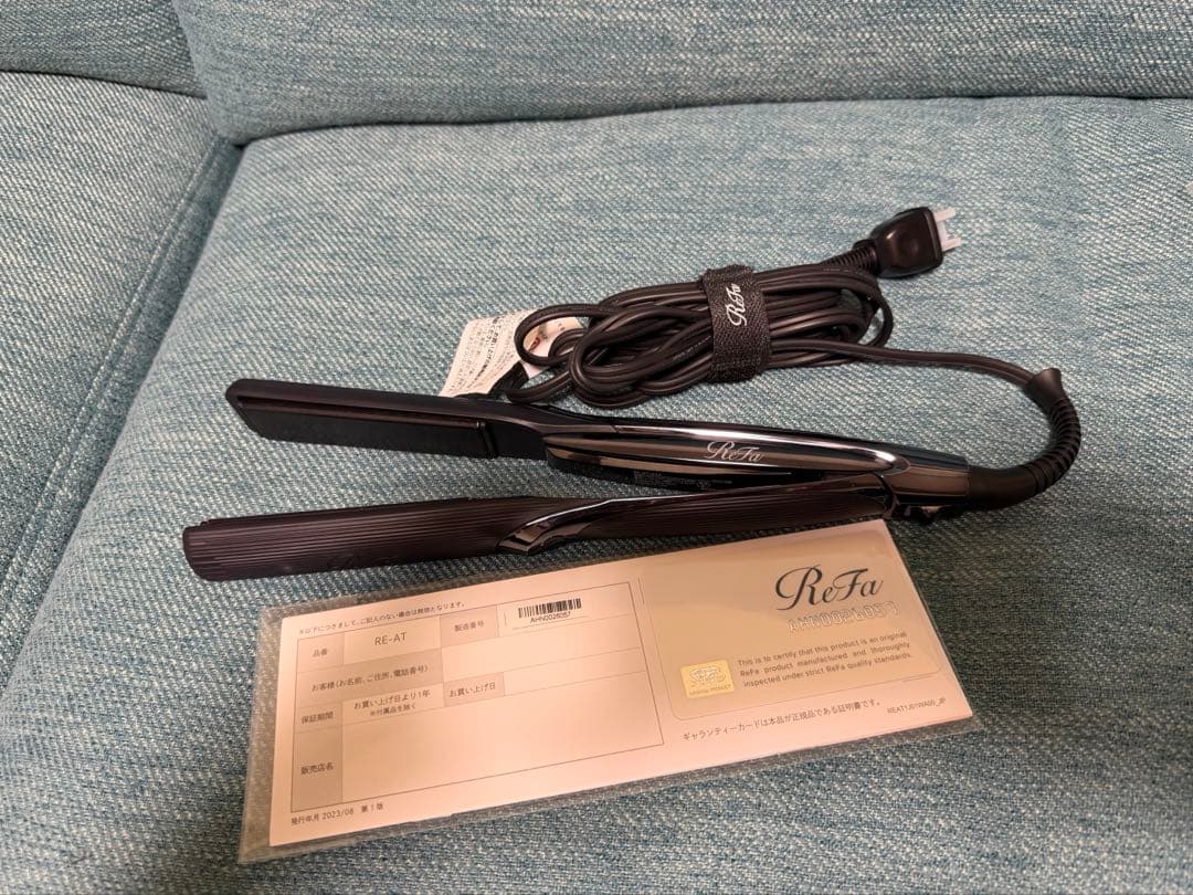 ReFa ストレートヘアアイロン ブラック