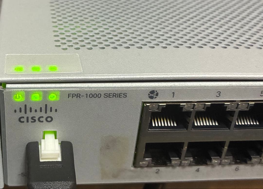 Firepower 1010 セキュリティアプライアンス