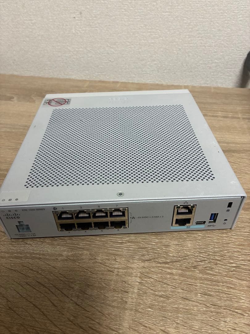 Firepower 1010 セキュリティアプライアンス