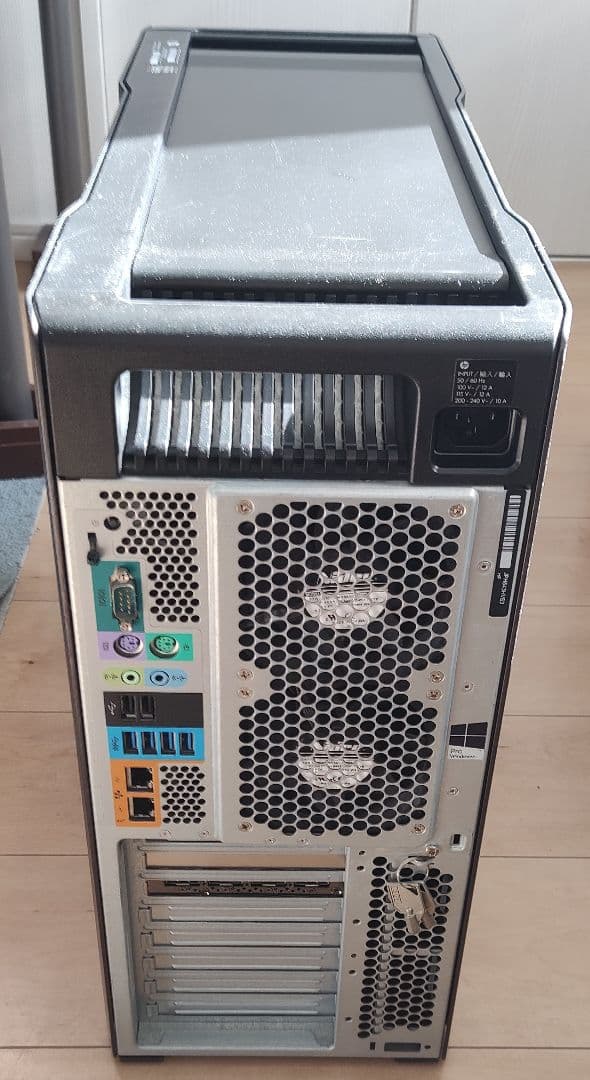 HP z840 メモリ 128GB SSD 1TB (NVme)　XeonE5