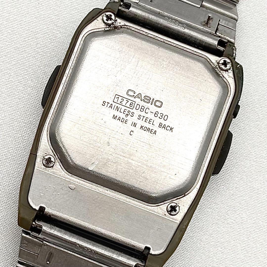 稼働品 CASIO カシオ 腕時計 メンズ データバンク ヴィンテージ y2k