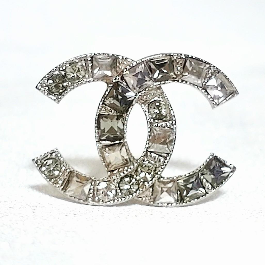 【riページ】美品✨シャネル ピアス ココマーク ラインストーン 片耳