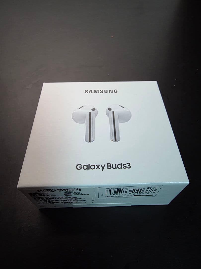 【新品／未開封未使用】Galaxy Buds3 ホワイト
