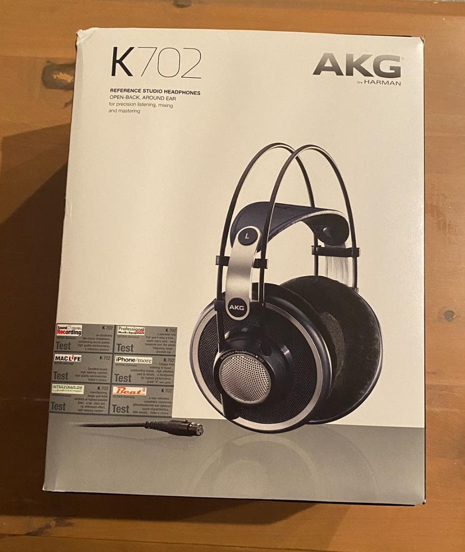 AKG K702 オープンエアー型ヘッドホン