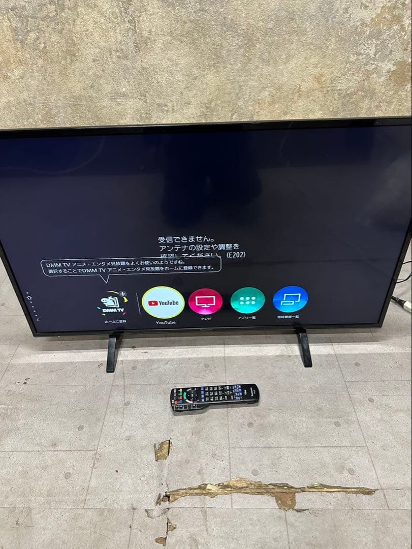 Panasonic VIERA 43V型 4K液晶テレビ TH-43FX500