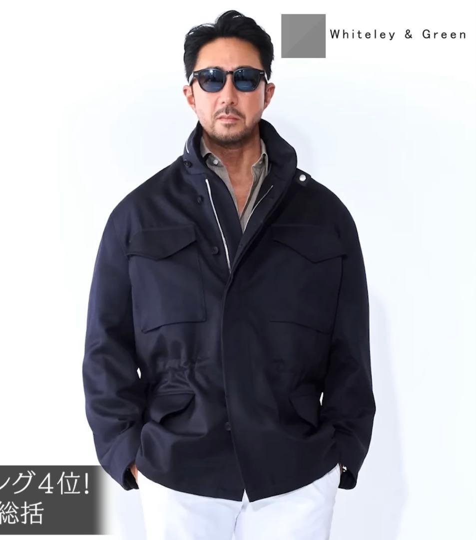 ポールスチュアート　ネイビー　M65 フィールドジャケット