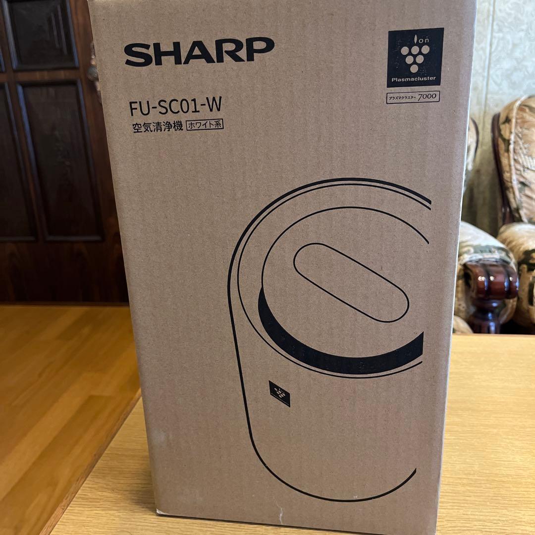 SHARP FU-SC01-W 空気清浄機 ホワイト