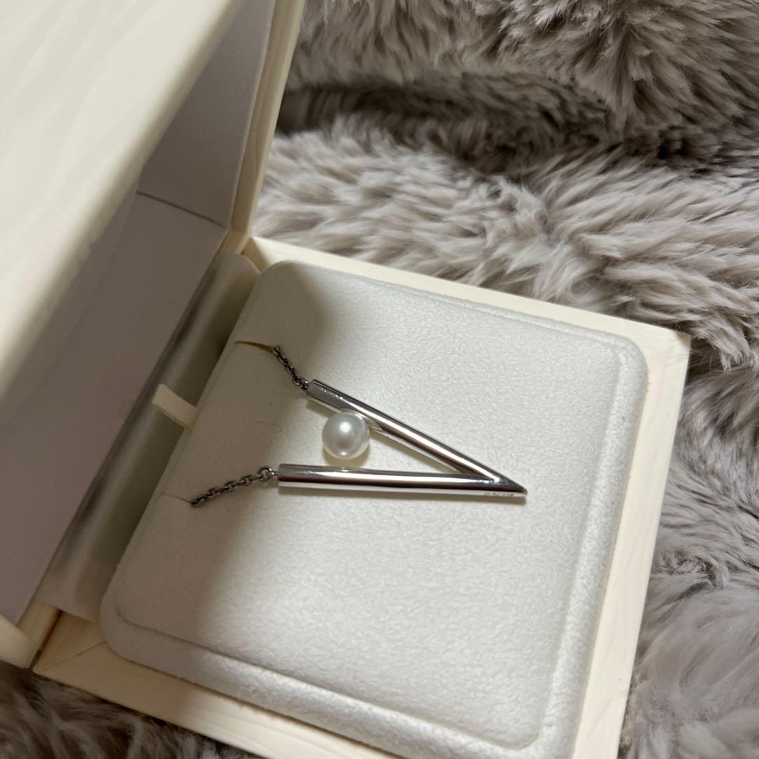 [1/31出品終了]MIKIMOTO Vコードネックレス