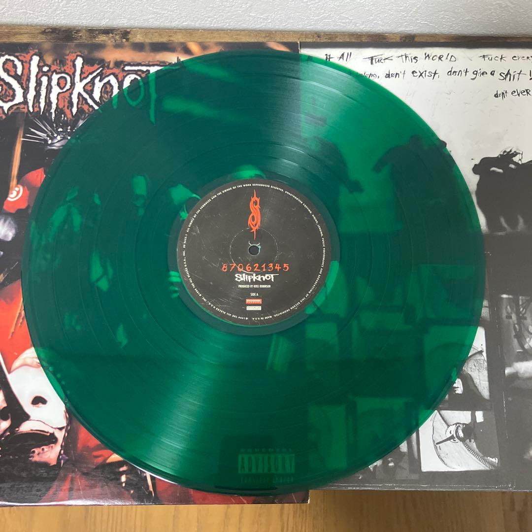 Slipknot 緑色レコード 12インチ