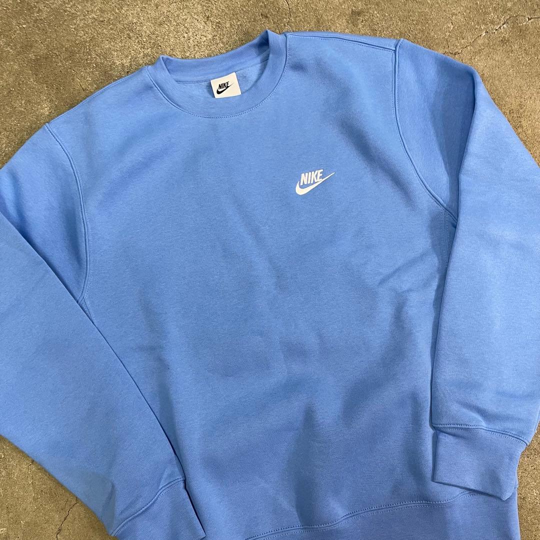 ナイキ スウェット セットアップ 水色 M