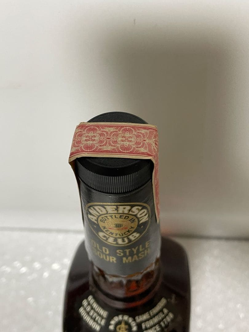 【未開封】ウイスキー　アンダーソンクラブ15年　バーボン　古酒