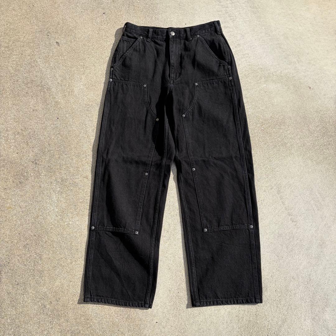 【希少✨】FREE MAX Hyoma ダブルニー ジーンズ バギーデニム