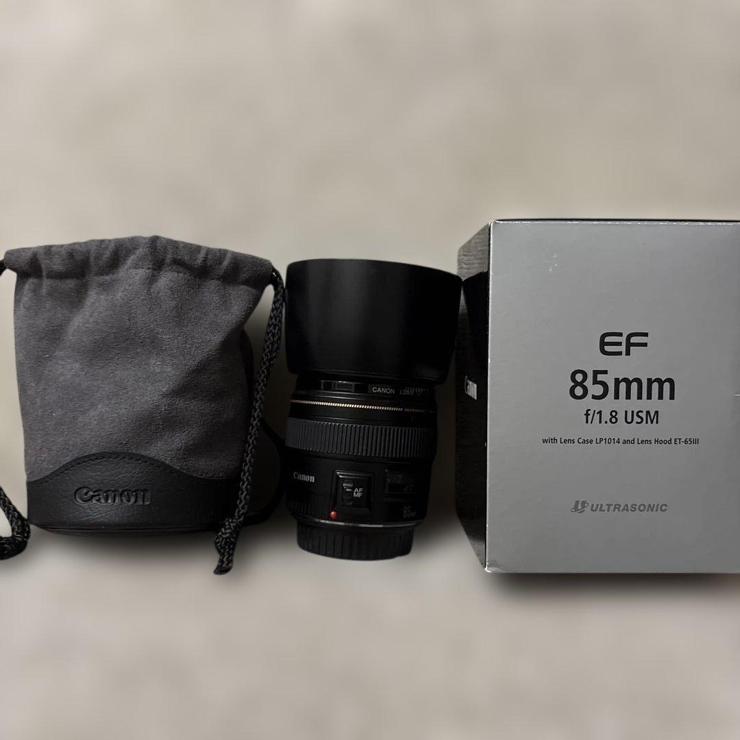 Canon EF 85mm f/1.8 USM レンズ