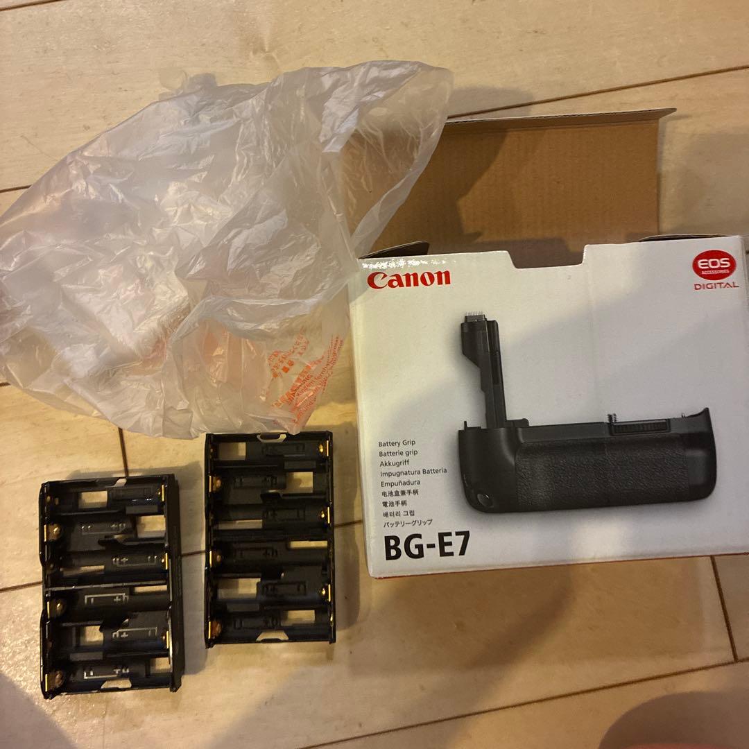 Canon EOS 7D バッテリーグリップ セット ショット数18089回
