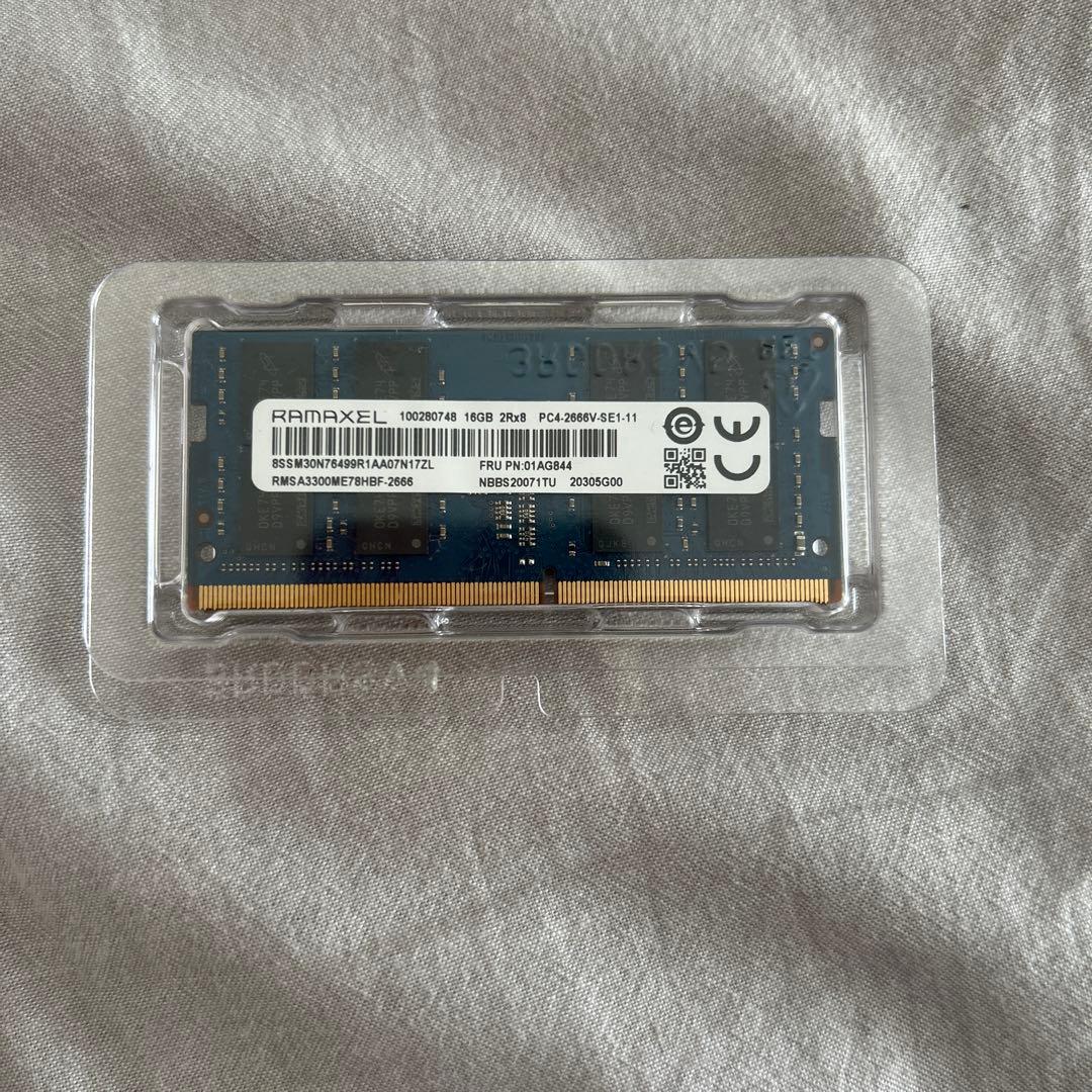 メモリー　ノートパソコン用　16gb ddr4