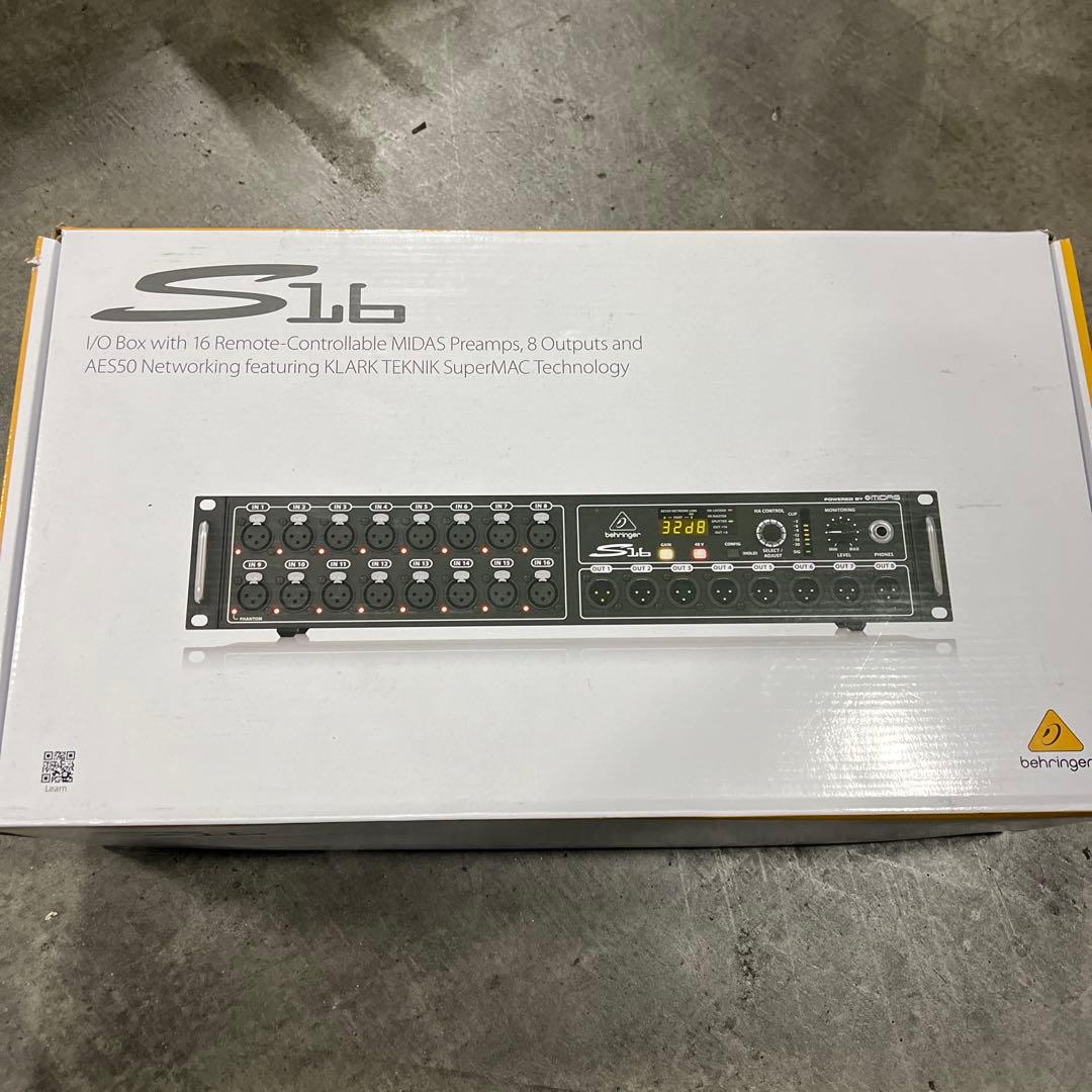 配信機器・PA機器・レコーディング機器 Behringer s16