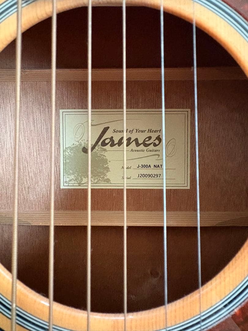 美品　Joures J-300A NAT アコースティックギター
