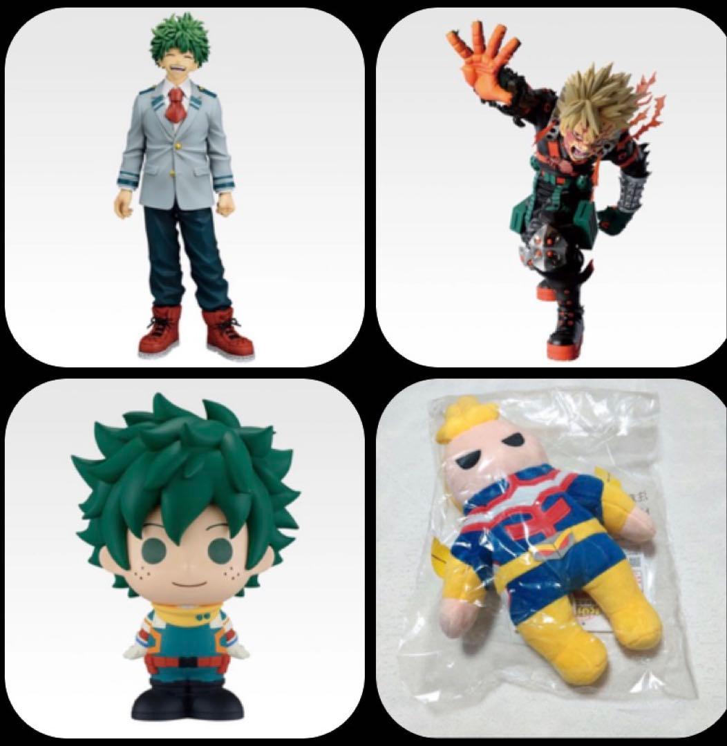 一番くじ　僕のヒーローアカデミア 紡がれる想い　A,D,E,F4点セット