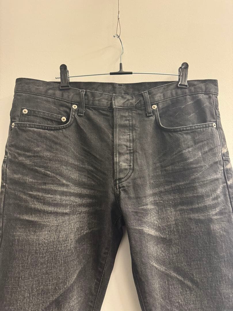 名作 dior homme 05ss 爪痕 デニム エディ期 32 黒 BECK