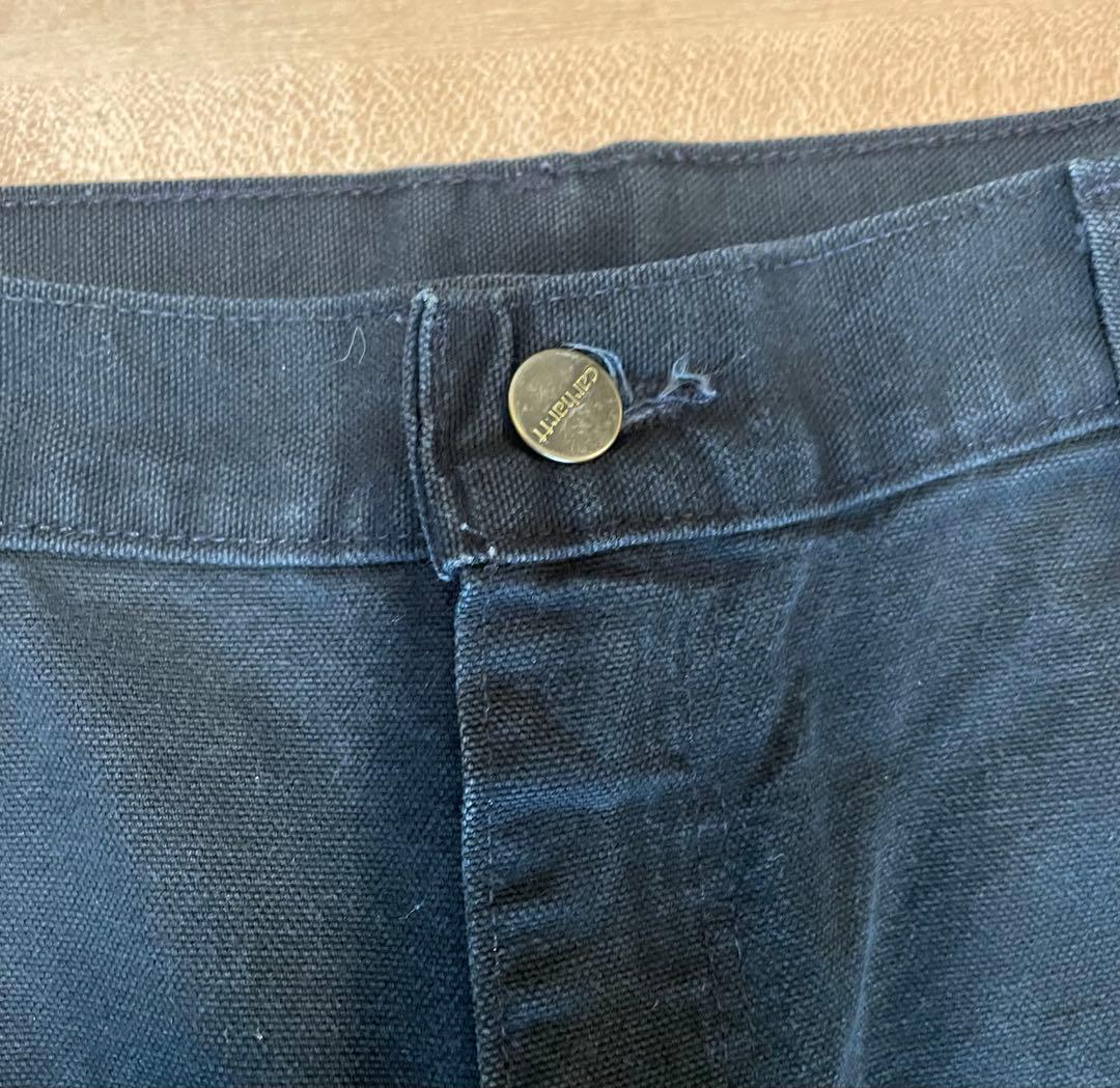 た*☆様 Carhartt カーハート ダック ダブルニー パンツ 黒36x30