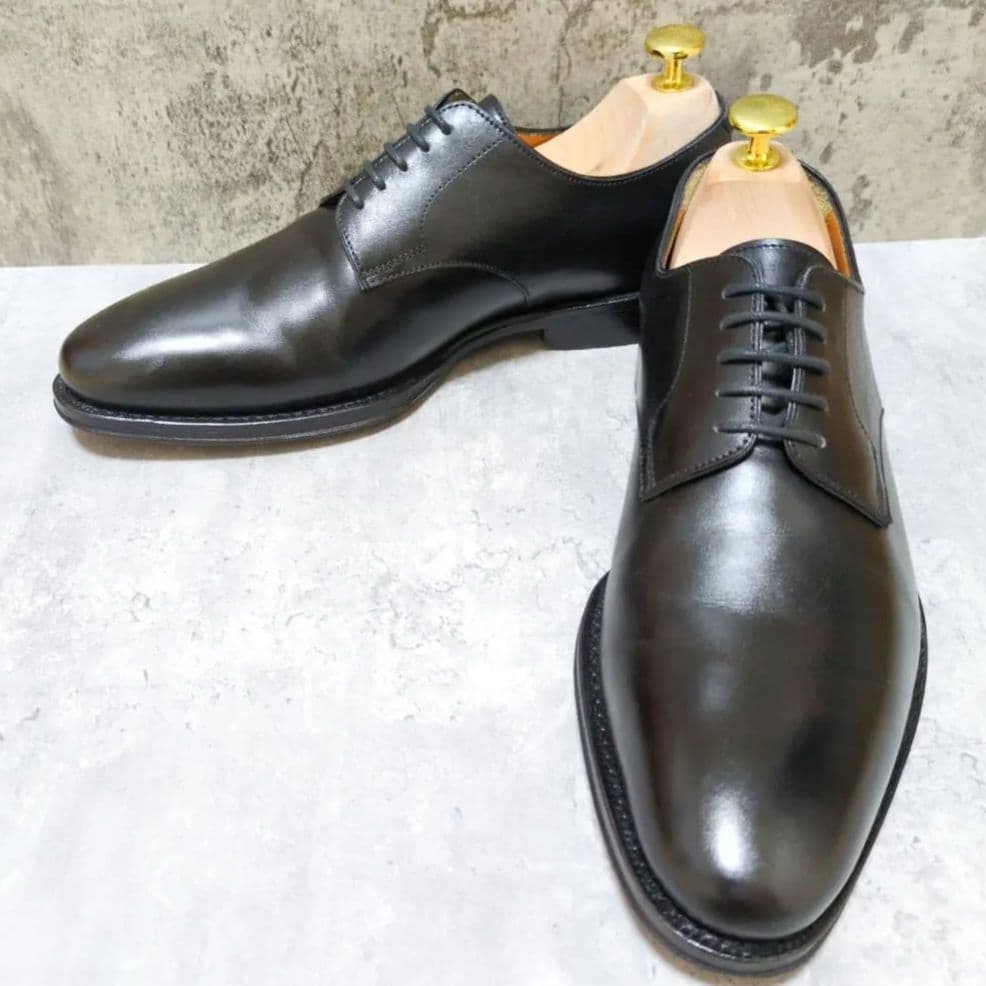 【美品✨】ジャランスリワヤ プレーントゥ 20703 レザー 24.5