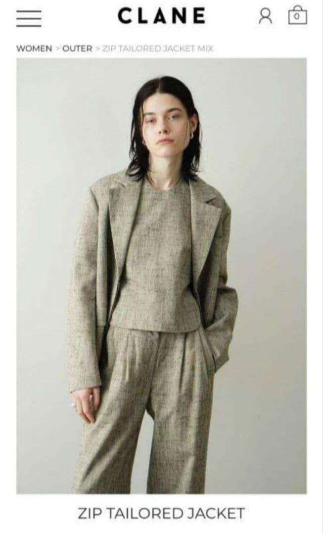 ちろる　CLANE 上下セット