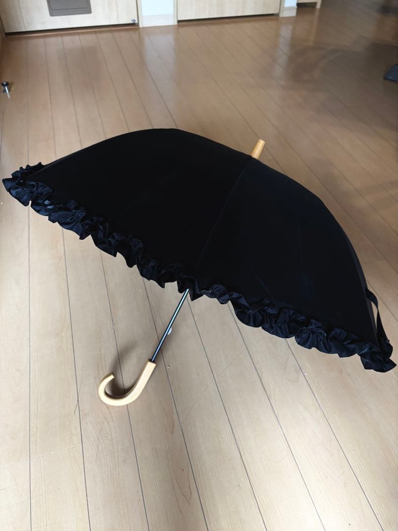 salteee　サンバリア100フリル日傘