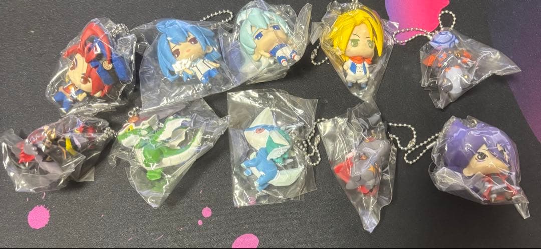 バディファイト ボールチェーンストラップ まとめ売り 龍炎寺タスク 他