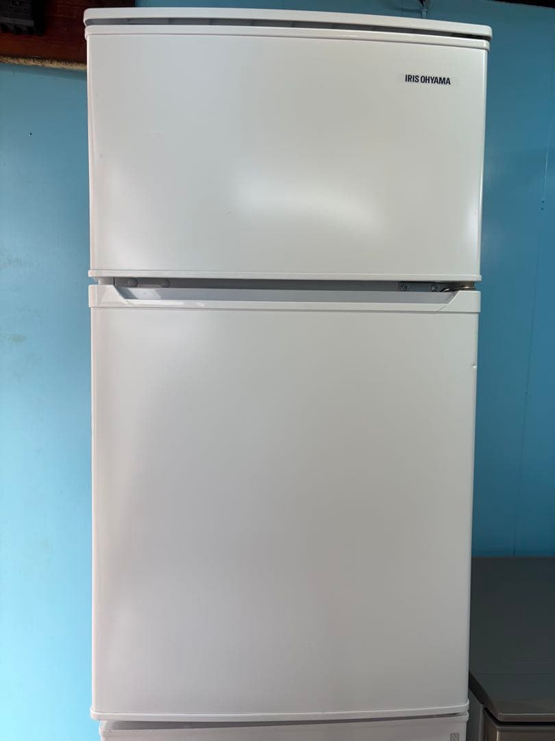 IRIS OHYAMA 冷蔵庫 ホワイト 2023年上段冷蔵・下段冷凍