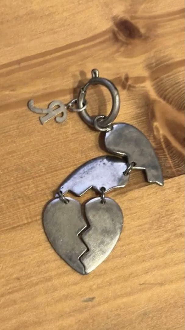 Raf Simons BLUE MONDAY シルバー チャーム