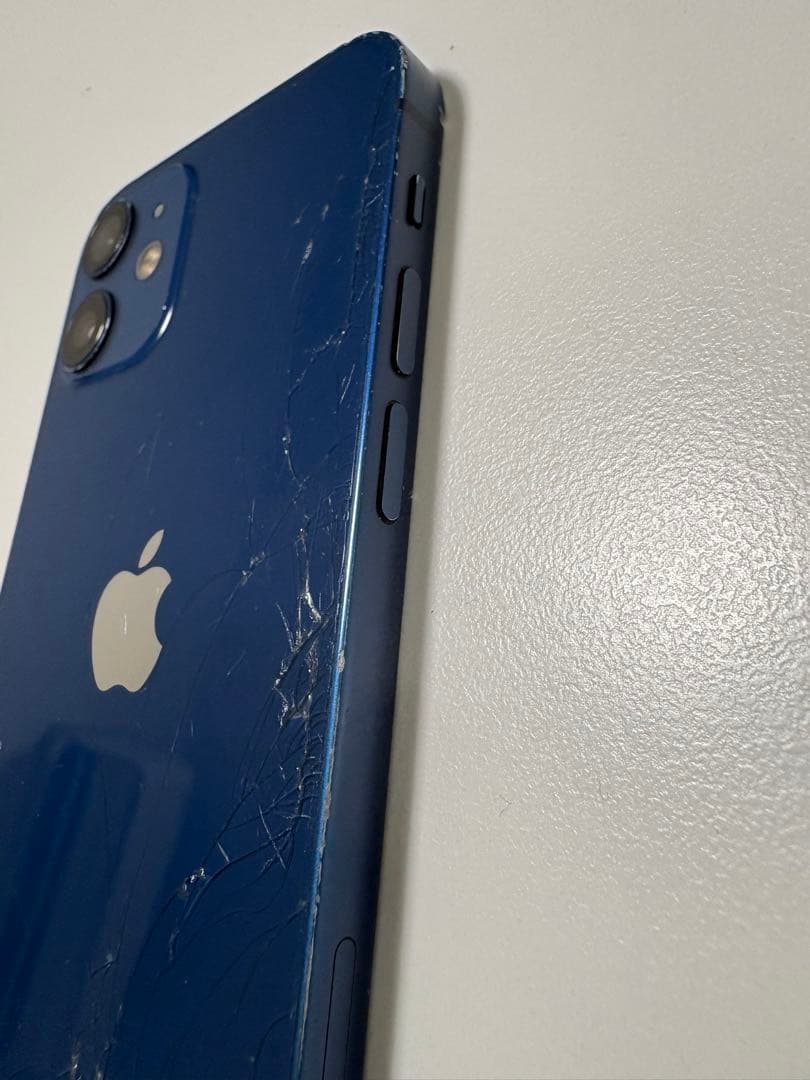 【えみ】iPhone12 mini 64GB ブルー