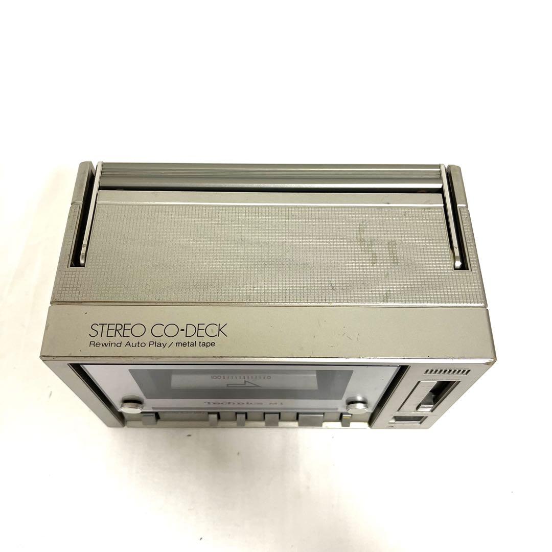 【希少】Technics RS-M1 テクニクス 松下電器 カセットデッキ