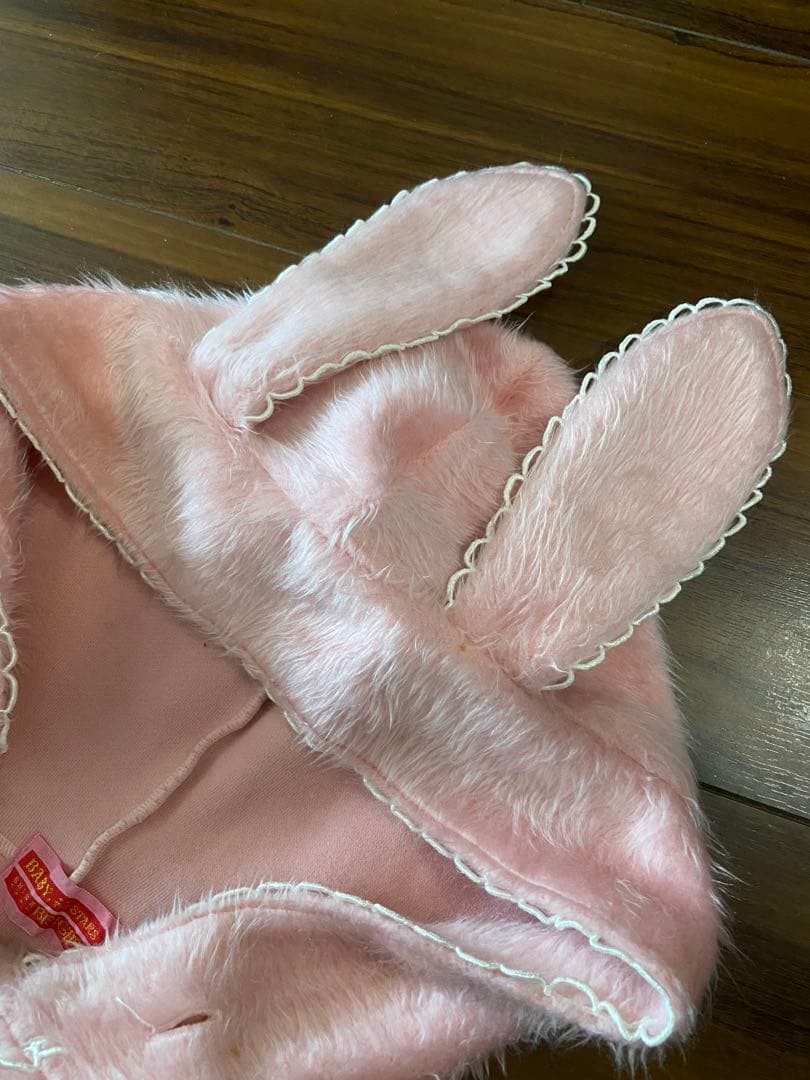 BABY THE STARS ウサ耳ふわふわケープ　ベイビー