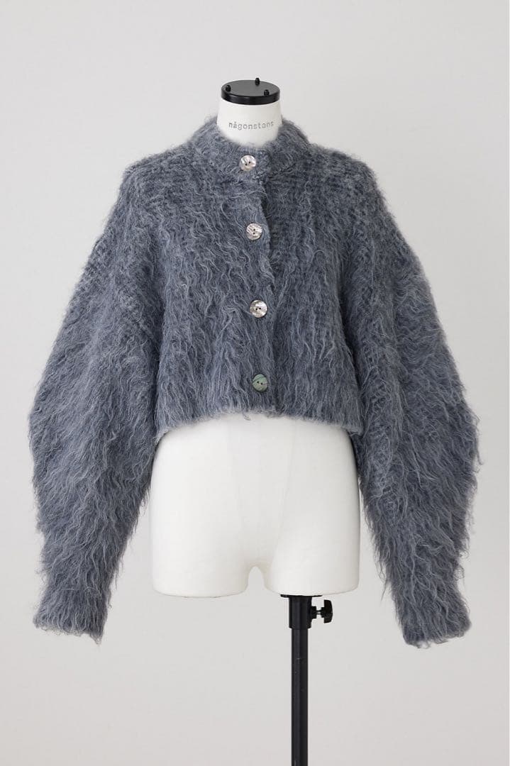 ナゴンスタンス nagonstans シャギーニットカーディガン