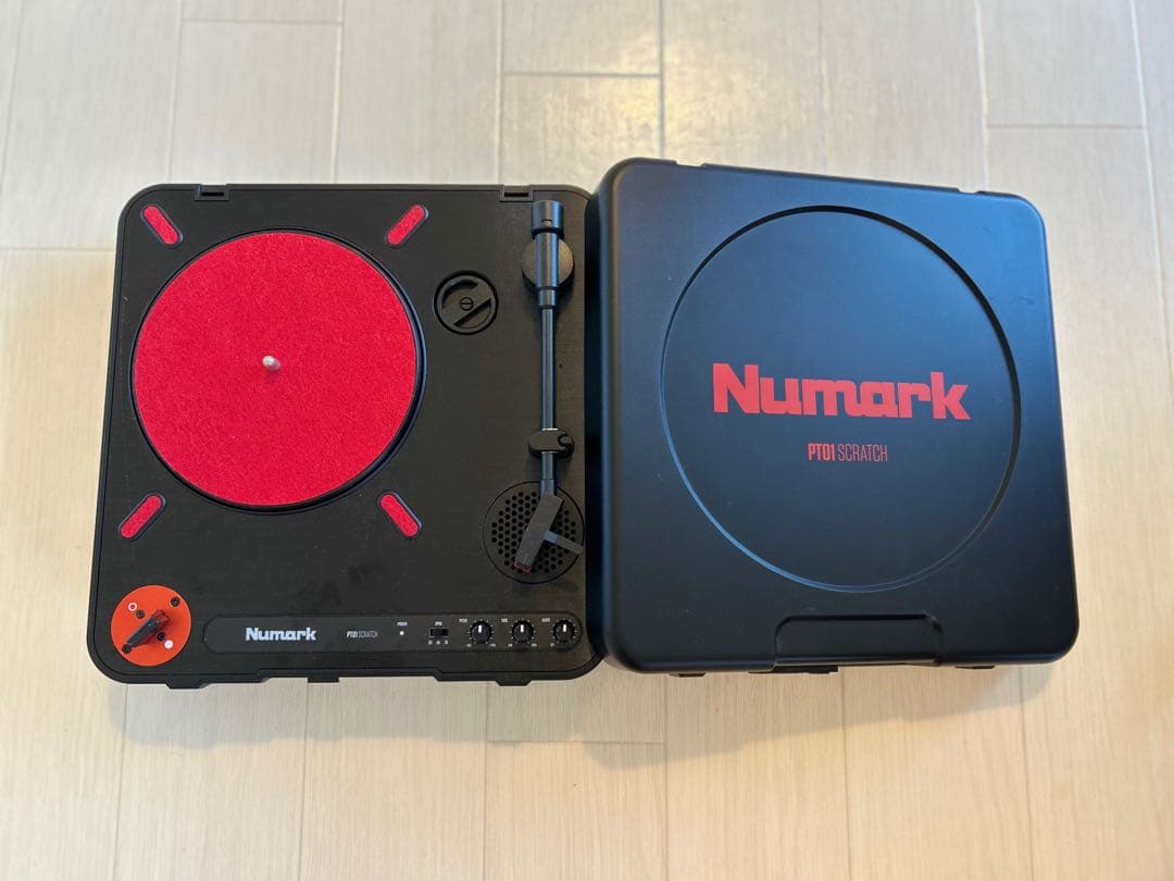 Numark PT01 SCRATCH ポータブルターンテーブル