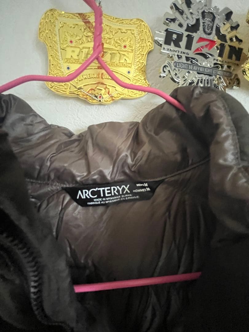 Arc'teryx ダウンジャケット ダークグレー