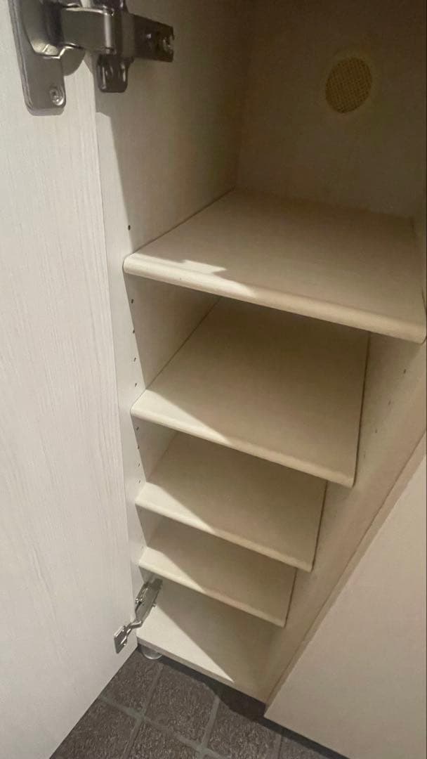 【3日間限定】ミラー付きシューズボックス