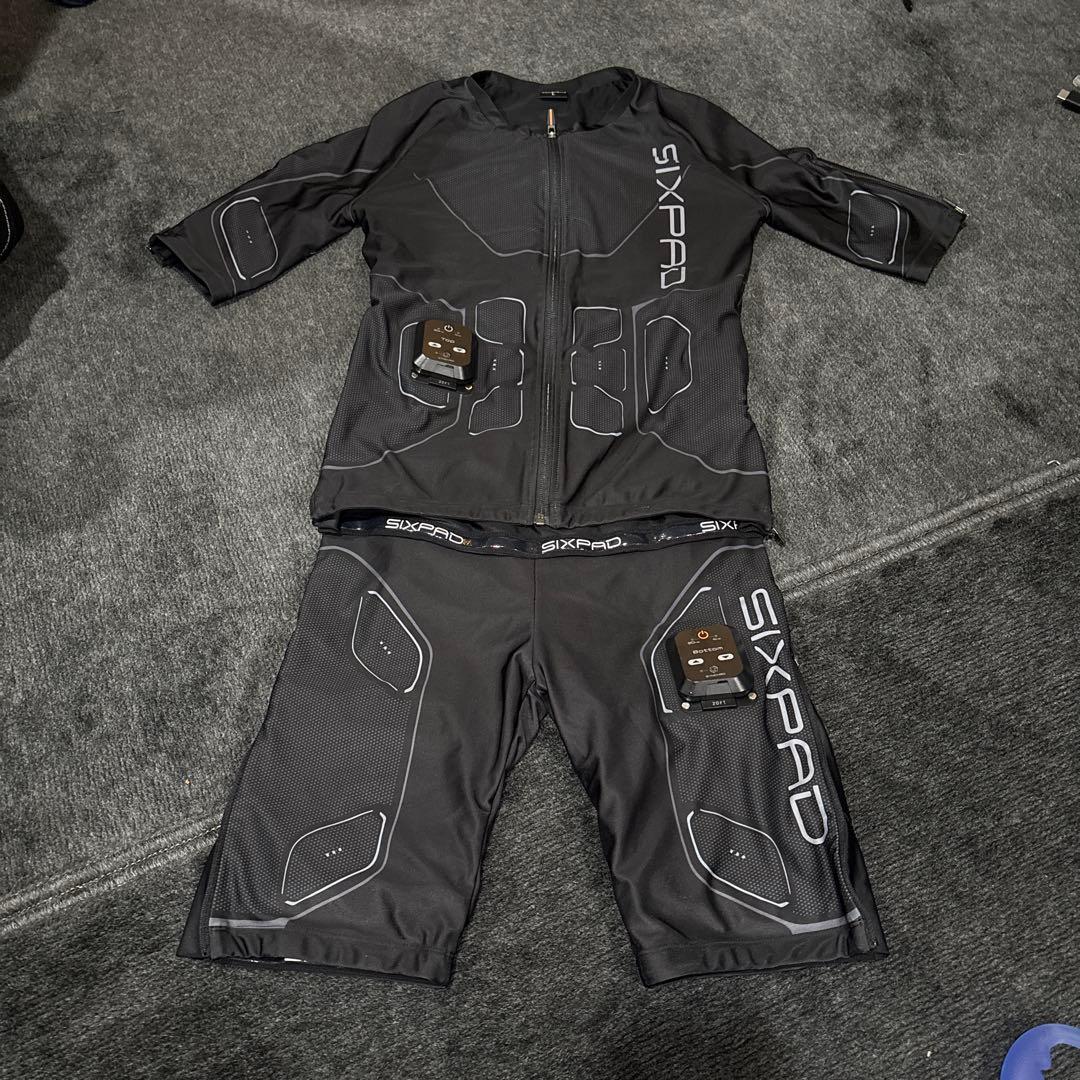 SIXPAD パワースーツ　メンズ　Lサイズ ブラック