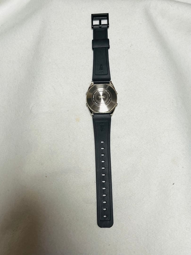SANYOサンヨー359-21C デジタル腕時計　電池:/ベルト新品　稼働品