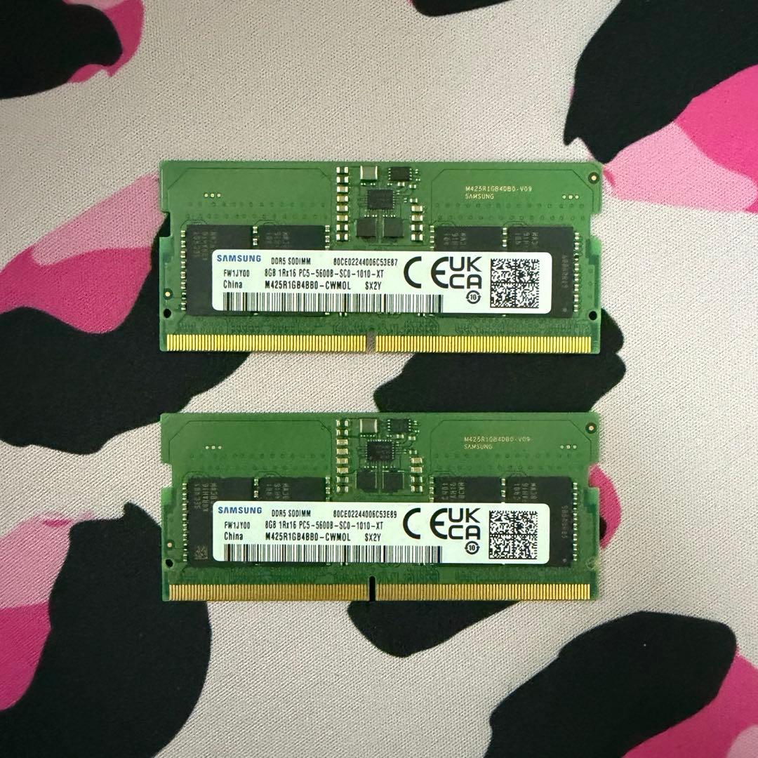 DDR5-5600 2枚セット 16GB