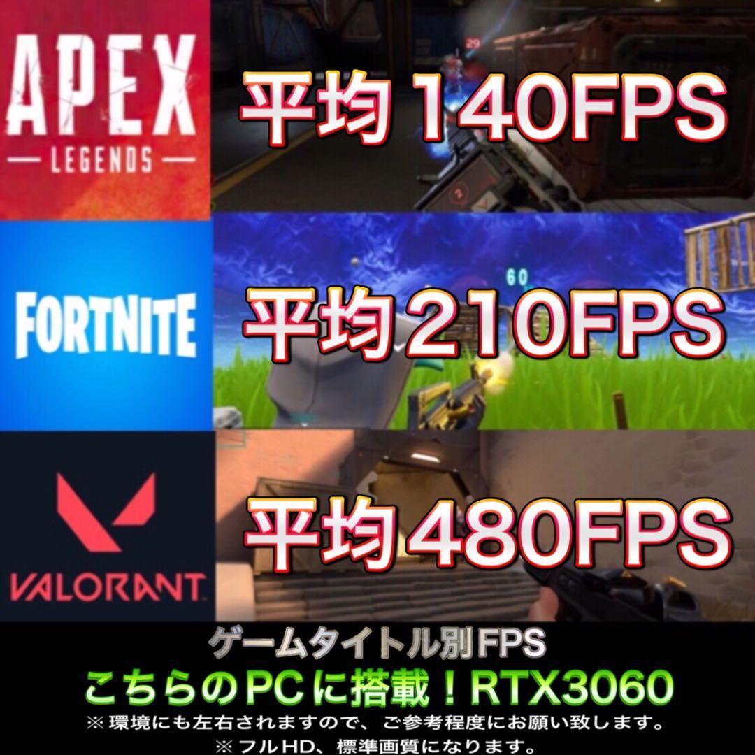 【カスタムPCフルセット】快適動作！SSSSSランク☆ゲーミングPCデビューにも