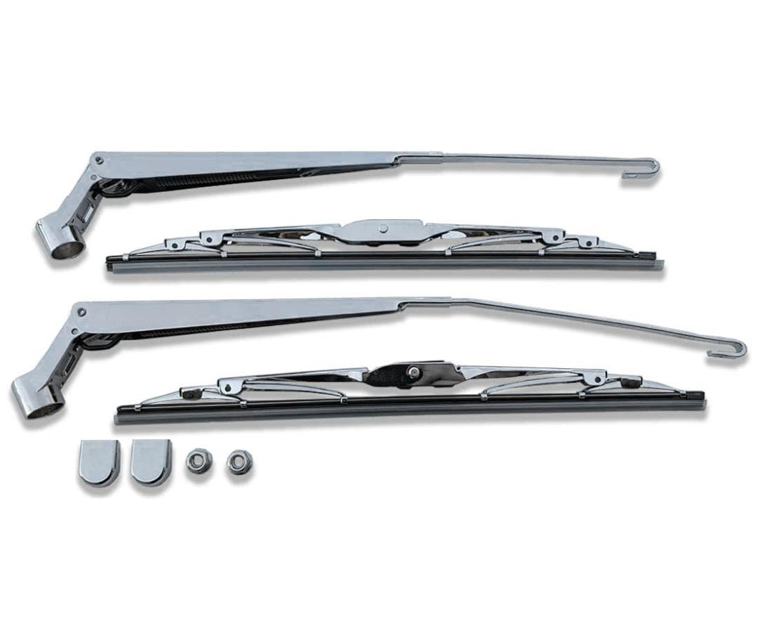 ハイゼットトラック S500クロームメッキワイパーアーム＆ブレードセット