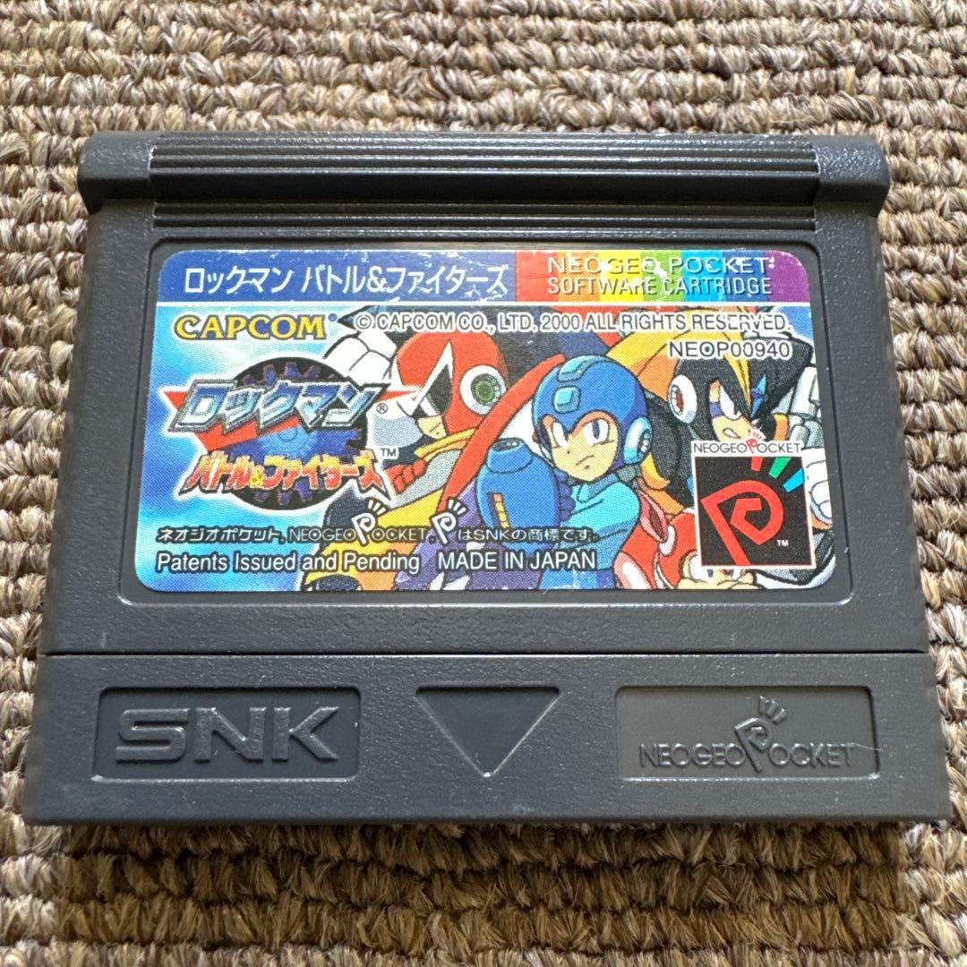 ネオジオポケットNEOGEO POCKET ロックマン バトル＆ファイターズ