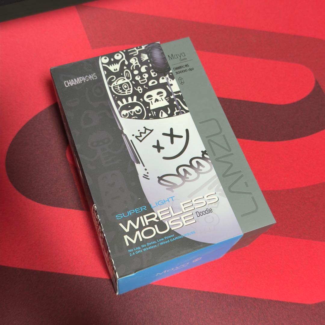 lamzu maya doodle ワイヤレスマウス